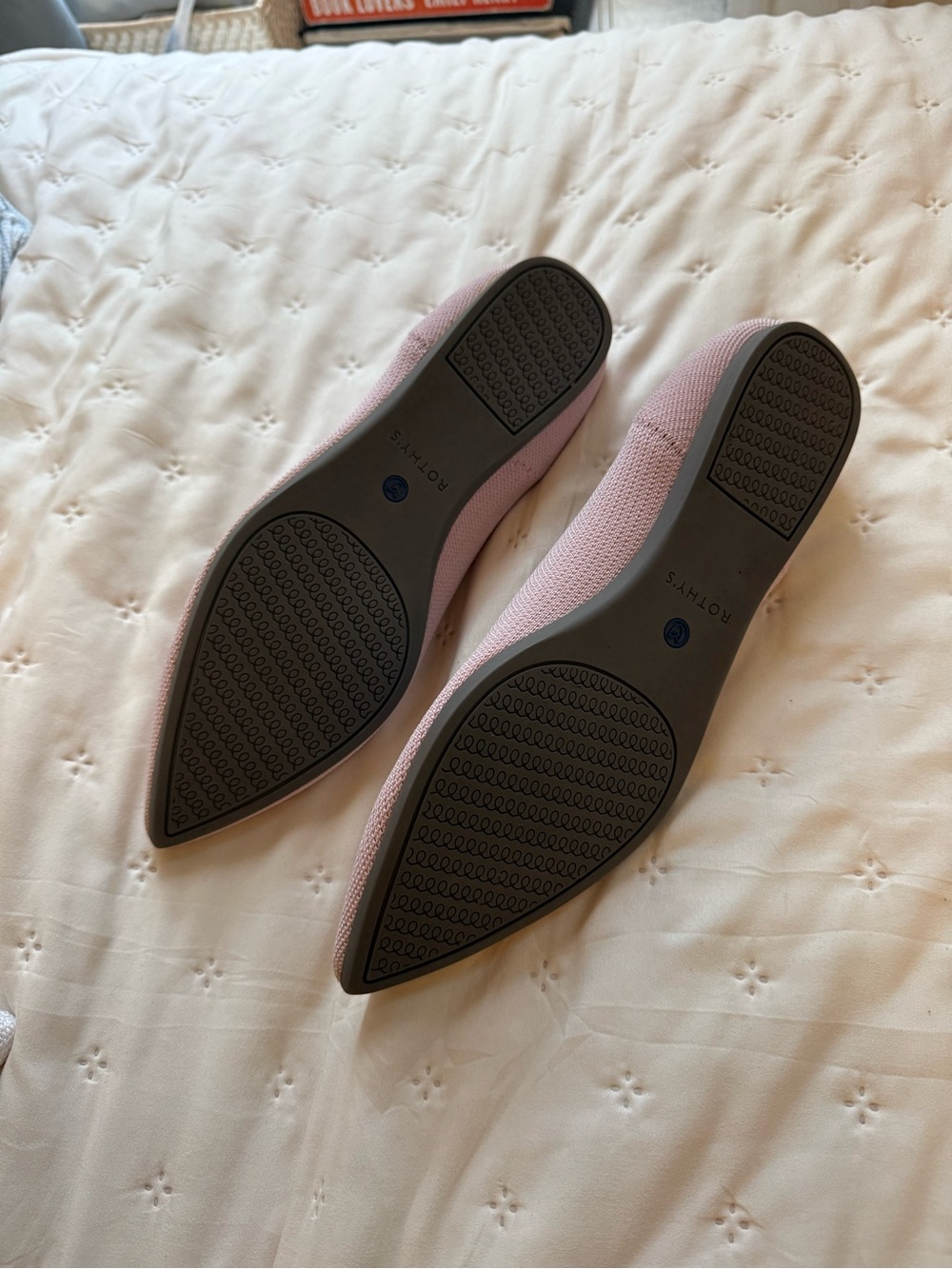 Pink Rothy's Flats - The Point - Picture 2 of 2